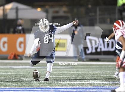 Thumbnail 1 in Mater Dei vs. St. John Bosco (CIF-SS D1 Final) photogallery.