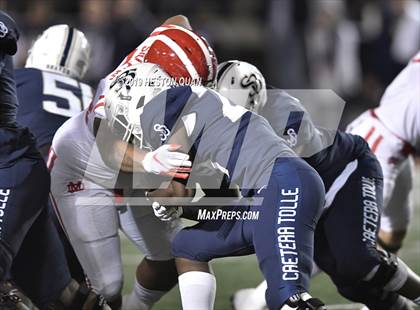 Thumbnail 2 in Mater Dei vs. St. John Bosco (CIF-SS D1 Final) photogallery.