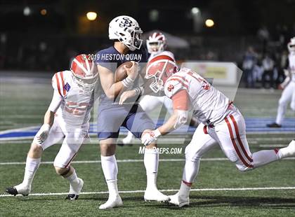 Thumbnail 2 in Mater Dei vs. St. John Bosco (CIF-SS D1 Final) photogallery.