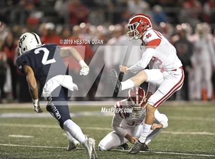 Thumbnail 1 in Mater Dei vs. St. John Bosco (CIF-SS D1 Final) photogallery.