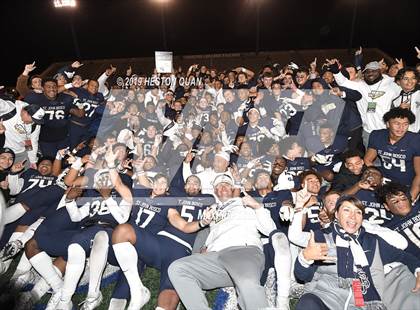 Thumbnail 3 in Mater Dei vs. St. John Bosco (CIF-SS D1 Final) photogallery.