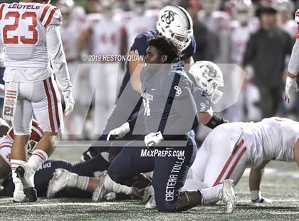 Thumbnail 2 in Mater Dei vs. St. John Bosco (CIF-SS D1 Final) photogallery.