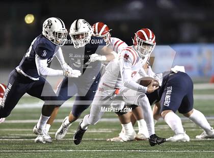 Thumbnail 3 in Mater Dei vs. St. John Bosco (CIF-SS D1 Final) photogallery.