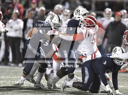Thumbnail 2 in Mater Dei vs. St. John Bosco (CIF-SS D1 Final) photogallery.