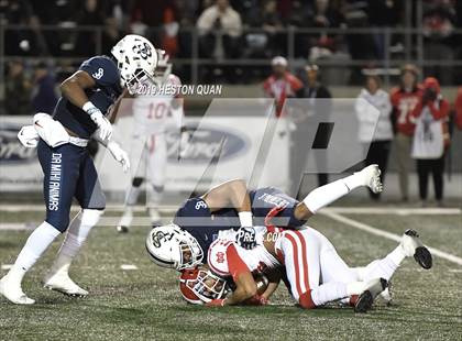 Thumbnail 3 in Mater Dei vs. St. John Bosco (CIF-SS D1 Final) photogallery.