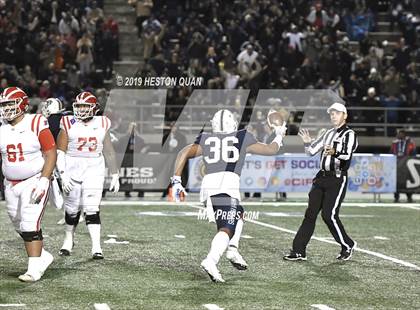 Thumbnail 3 in Mater Dei vs. St. John Bosco (CIF-SS D1 Final) photogallery.