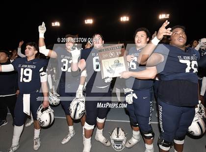 Thumbnail 3 in Mater Dei vs. St. John Bosco (CIF-SS D1 Final) photogallery.