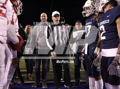 Thumbnail 1 in Mater Dei vs. St. John Bosco (CIF-SS D1 Final) photogallery.