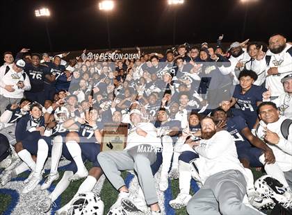 Thumbnail 2 in Mater Dei vs. St. John Bosco (CIF-SS D1 Final) photogallery.