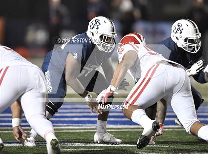Thumbnail 1 in Mater Dei vs. St. John Bosco (CIF-SS D1 Final) photogallery.