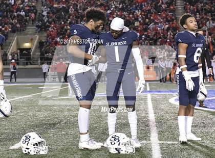Thumbnail 1 in Mater Dei vs. St. John Bosco (CIF-SS D1 Final) photogallery.
