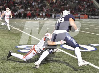 Thumbnail 2 in Mater Dei vs. St. John Bosco (CIF-SS D1 Final) photogallery.