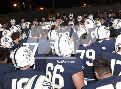 Thumbnail 1 in Mater Dei vs. St. John Bosco (CIF-SS D1 Final) photogallery.