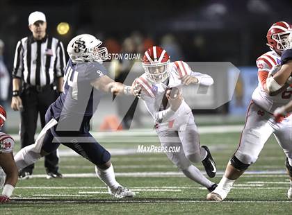 Thumbnail 2 in Mater Dei vs. St. John Bosco (CIF-SS D1 Final) photogallery.