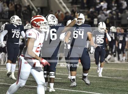 Thumbnail 2 in Mater Dei vs. St. John Bosco (CIF-SS D1 Final) photogallery.
