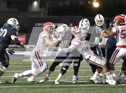 Thumbnail 2 in Mater Dei vs. St. John Bosco (CIF-SS D1 Final) photogallery.