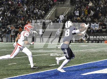 Thumbnail 2 in Mater Dei vs. St. John Bosco (CIF-SS D1 Final) photogallery.