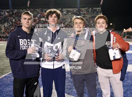 Thumbnail 2 in Mater Dei vs. St. John Bosco (CIF-SS D1 Final) photogallery.