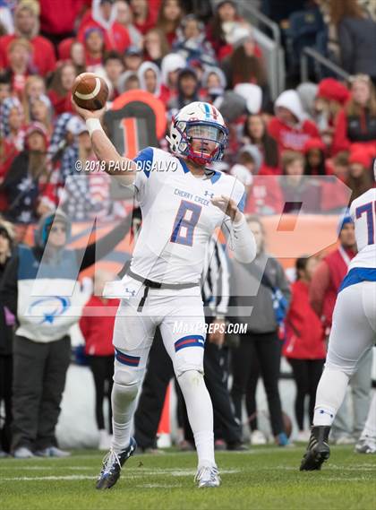 Thumbnail 2 in Cherry Creek vs. Valor Christian (CHSAA 5A State Final) photogallery.