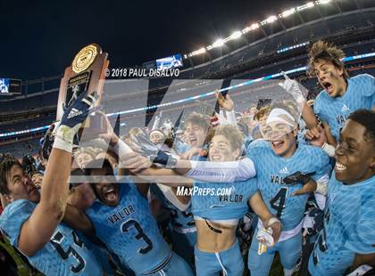 Thumbnail 1 in Cherry Creek vs. Valor Christian (CHSAA 5A State Final) photogallery.