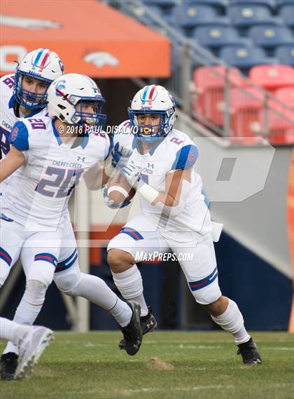 Thumbnail 2 in Cherry Creek vs. Valor Christian (CHSAA 5A State Final) photogallery.