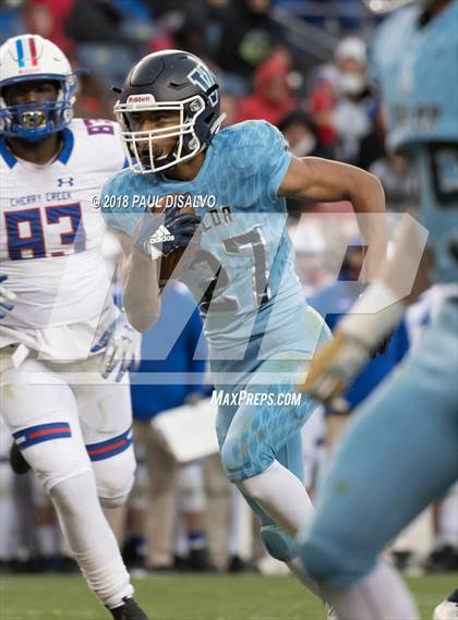 Thumbnail 1 in Cherry Creek vs. Valor Christian (CHSAA 5A State Final) photogallery.