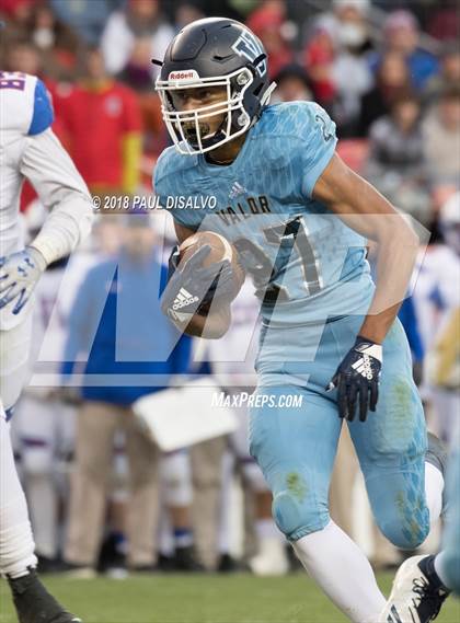 Thumbnail 3 in Cherry Creek vs. Valor Christian (CHSAA 5A State Final) photogallery.