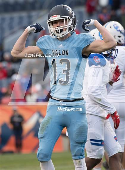 Thumbnail 3 in Cherry Creek vs. Valor Christian (CHSAA 5A State Final) photogallery.