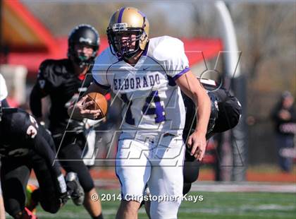 Thumbnail 3 in Eldorado @ Johnston City (IHSA Class 2A 1st Round) photogallery.
