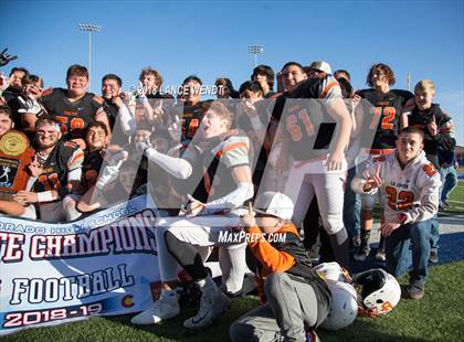 Thumbnail 1 in La Junta vs. Platte Valley (CHSAA 2A State Final) photogallery.