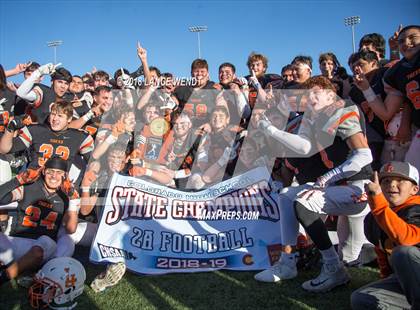 Thumbnail 2 in La Junta vs. Platte Valley (CHSAA 2A State Final) photogallery.