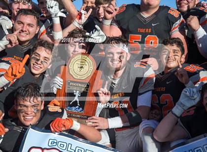 Thumbnail 1 in La Junta vs. Platte Valley (CHSAA 2A State Final) photogallery.