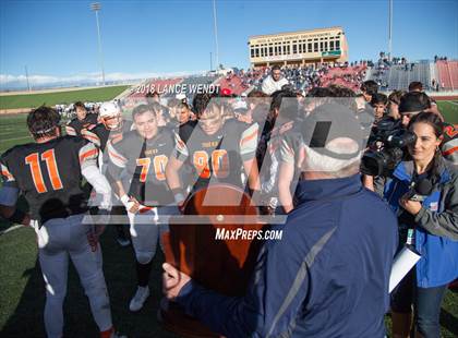 Thumbnail 2 in La Junta vs. Platte Valley (CHSAA 2A State Final) photogallery.