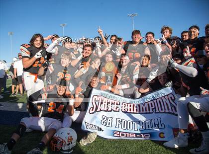 Thumbnail 3 in La Junta vs. Platte Valley (CHSAA 2A State Final) photogallery.
