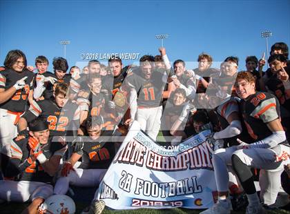 Thumbnail 3 in La Junta vs. Platte Valley (CHSAA 2A State Final) photogallery.