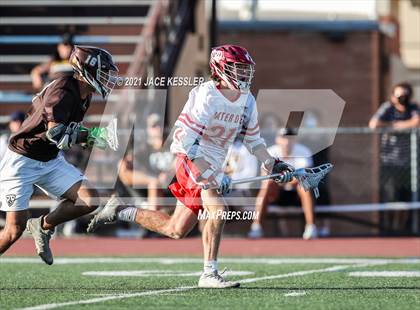 Thumbnail 2 in Crespi vs. Mater Dei (CIFSS D1 Playoff) photogallery.