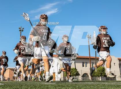 Thumbnail 3 in Crespi vs. Mater Dei (CIFSS D1 Playoff) photogallery.