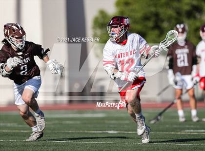 Thumbnail 2 in Crespi vs. Mater Dei (CIFSS D1 Playoff) photogallery.