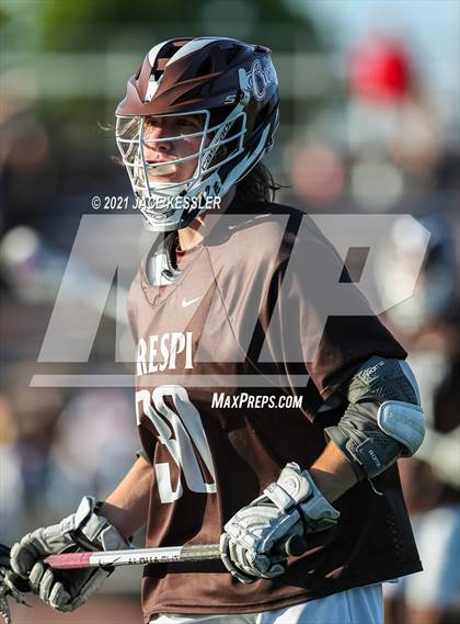Thumbnail 2 in Crespi vs. Mater Dei (CIFSS D1 Playoff) photogallery.