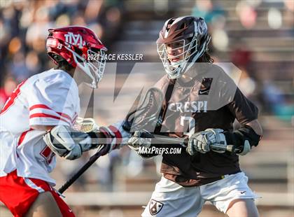 Thumbnail 2 in Crespi vs. Mater Dei (CIFSS D1 Playoff) photogallery.