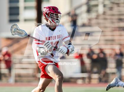 Thumbnail 3 in Crespi vs. Mater Dei (CIFSS D1 Playoff) photogallery.