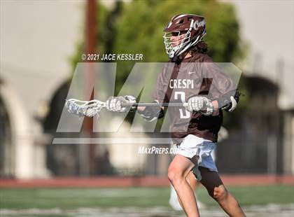 Thumbnail 3 in Crespi vs. Mater Dei (CIFSS D1 Playoff) photogallery.