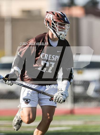 Thumbnail 3 in Crespi vs. Mater Dei (CIFSS D1 Playoff) photogallery.