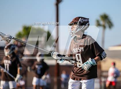 Thumbnail 2 in Crespi vs. Mater Dei (CIFSS D1 Playoff) photogallery.