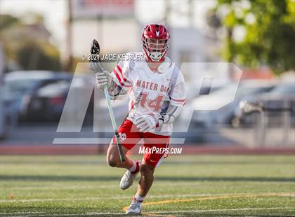 Thumbnail 2 in Crespi vs. Mater Dei (CIFSS D1 Playoff) photogallery.