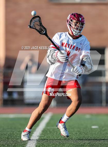 Thumbnail 3 in Crespi vs. Mater Dei (CIFSS D1 Playoff) photogallery.