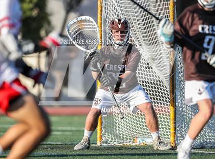Thumbnail 2 in Crespi vs. Mater Dei (CIFSS D1 Playoff) photogallery.