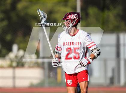 Thumbnail 2 in Crespi vs. Mater Dei (CIFSS D1 Playoff) photogallery.