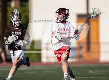 Thumbnail 3 in Crespi vs. Mater Dei (CIFSS D1 Playoff) photogallery.