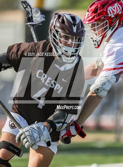 Thumbnail 2 in Crespi vs. Mater Dei (CIFSS D1 Playoff) photogallery.